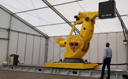 Pollers bouwt spoor voor 's werelds grootste robot